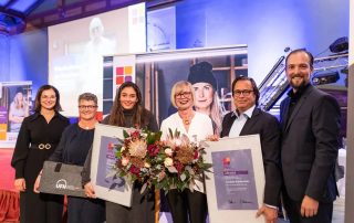 Genovefa Leng vom sanitaetshaus_klein - ist die diesjährige Siegerin des Wettbewerbs Unternehmerfrau im Handwerk 2022